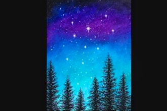 Virtual Paint Nite: Magical Midnight (Ages 13+)